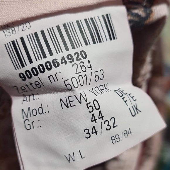 Meyer Pants Pale Pink Size 34x32 - Picture 4 of 6